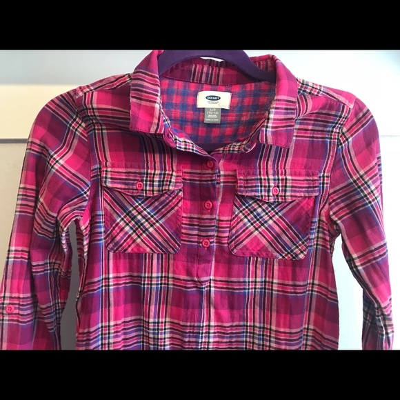 Girls Flannel Dress - Picture 3 of 3